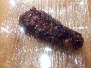 Travers de porc caramélisé aux saveurs d'Asie