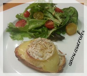 Crostini de chèvre