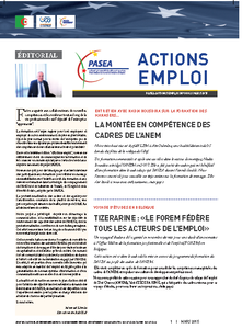 La troisième lettre du PASEA, Actions emploi