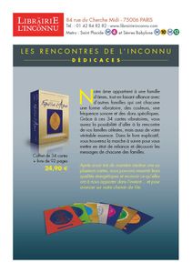 Séance dédicace des Cartes des Familles d'Âmes