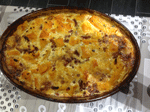Flan de Butternut au Roquefort