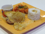Poulet au lait de coco et ananas