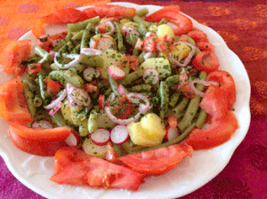 salade de pommes de terre estivale
