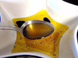Lundi je m’y mets… Je garde un œil sur ma sauce vinaigrette