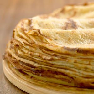 Nos crêpes toutes légères à l'eau gazeuse
