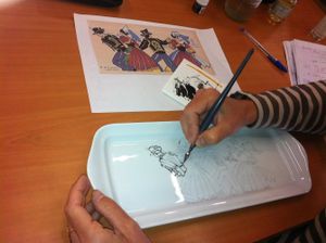 Reprise des cours de Porcelaine