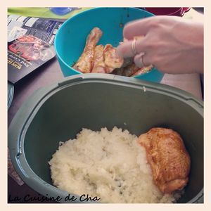 Tajine de poulet au citron