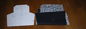 Un porte-monnaie porte-carte