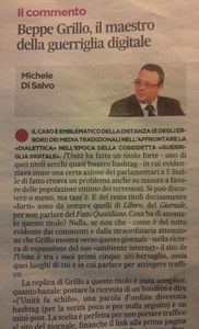 Grillo vs. Unità e la guerriglia digitale