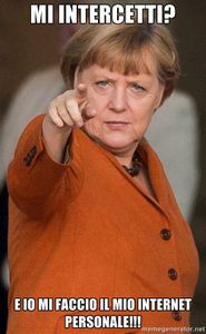 La Merkel e internet europeo