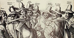 Conspiration des Poudres, gravure du XVII°
