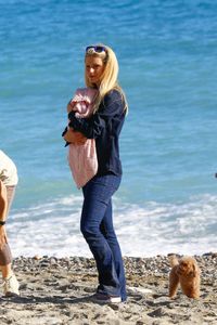 La piccola Celeste Trussardi e Michelle