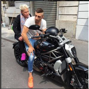 Con Andrea Iannone