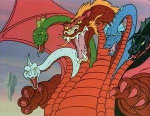 Les trois princesses et le dragon, première partie