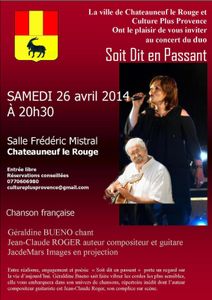 Duo SOIT DIT EN PASSANT