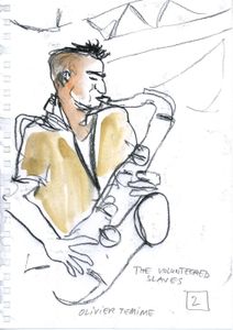 Olivier Temime, projet Volunteered slaves (Ferté jazz festival, juin 2014)