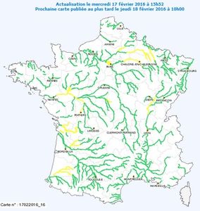 Seine : Risque de crue génératrice de débordements et de dommages localisés
