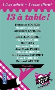 13 à table! Collectif pour les restos du cœur