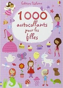 1000 autocollants pour les filles éditions Usborne