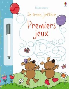Je trace, j'efface, premiers jeux éditions Usborne