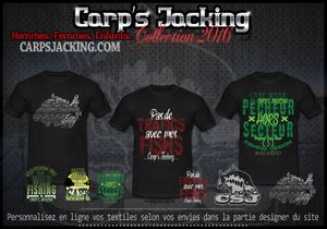 Carp Wear Nouvelle collection 2016