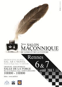 2e Salon Maçonnique du Livre et de la Culture de Rennes