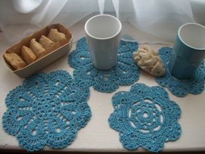 Mes napperons au crochet