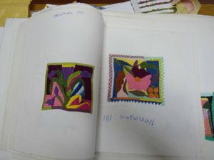 Stage Livres Textiles avec P.Goldenberg