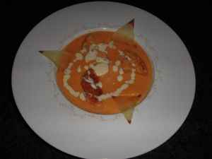 Velouté de fenouil au lait de coco