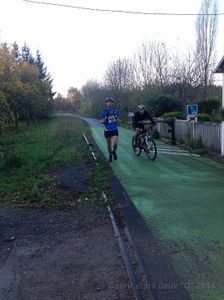 le Raid de la Voie Verte... mon premier run n'bike