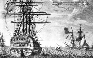 15 juillet 1815 ....LE BELLEROPHON