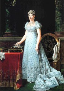 Marie-Louise, impératrice des Français. Portrait par Robert Lefèvre.