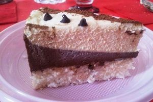 Entremets choco-coco