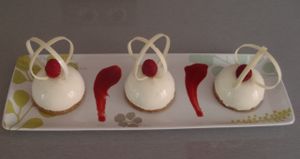 Cheesecake citron vert - framboise