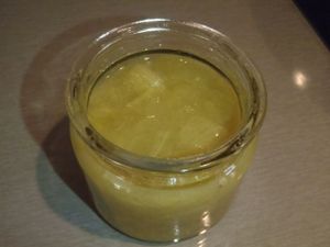 Compote de rhubarbe