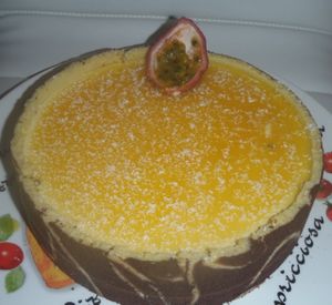 Entremet Choco - Fruit de la passion