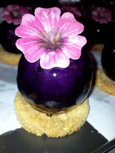 Boule Hibiscus Coeur Choco blanc-Vanille