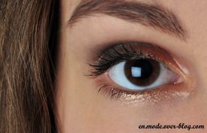 En mode... Maquillage Black & Gold spécial fêtes