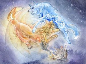 Les 2 loups (légende Cherokee)