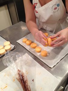 Cours de macarons avec l'Atelier des Sens