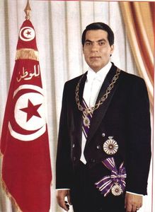 Zine el-Abidine Ben Ali, chef de l'État de 1987 à 2011.