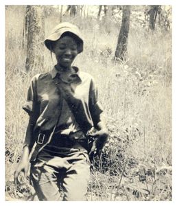 Josina Machel, autre figure de la lutte pour l'indépendance.