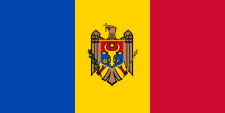 Drapeau moldave.
