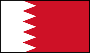 Drapeau du Bahreïn.