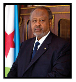 Ismail Omar Guelleh, chef de l'État depuis 1999.