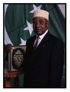 Saïd Mohamed Djohar, chef de l'État de 1989 à 1995.