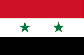 Drapeau de l'État syrien.