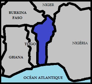 Le Bénin dans son environnement régional.