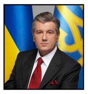 Le président ukrainien Viktor Iouchtchenko (2005-2010).