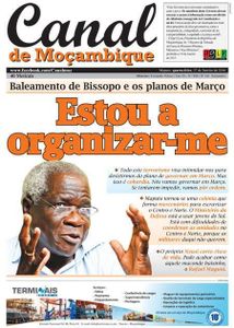 Journal Canal de Moçambique, le 27 janvier 2016.